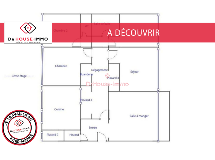 Appartement de 91m² - 5 pièces