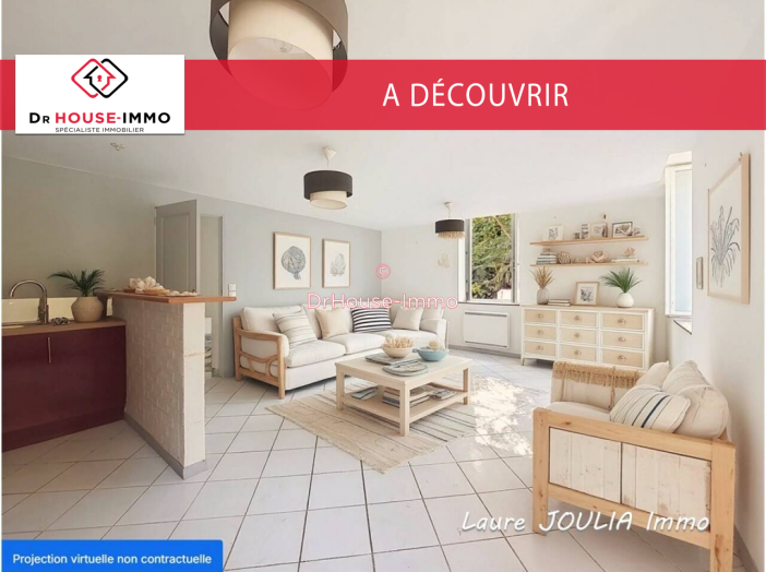 Appartement de 53m² - 2 pièces