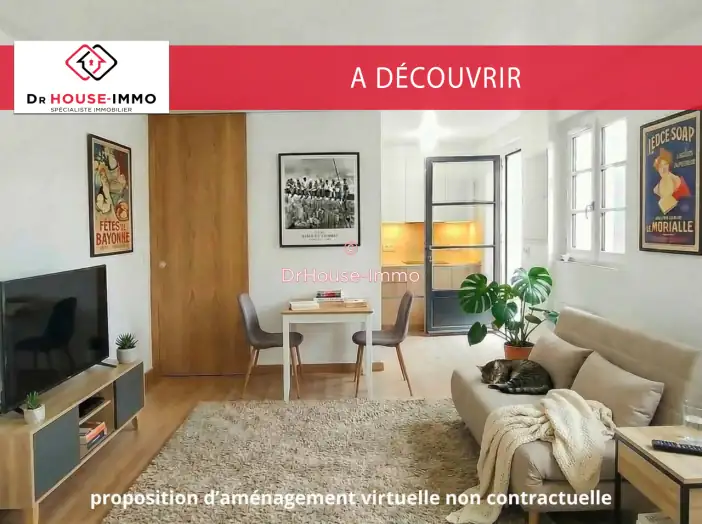 Appartement 1 pièce de 25 m² - Biarritz (64200)