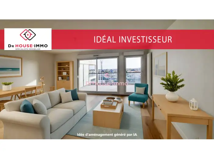 Appartement 3 pièces de 68 m² - Vannes (56000)