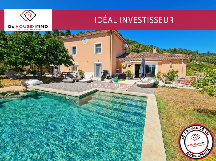 Maison 9 pièces de 200 m² - Gréoux-les-Bains (04800)