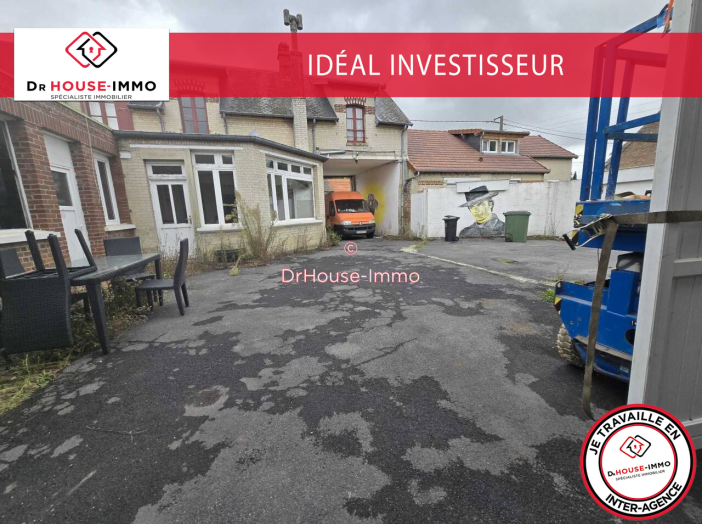 Immeuble 7 pièces de 210 m² - Roye (80700)