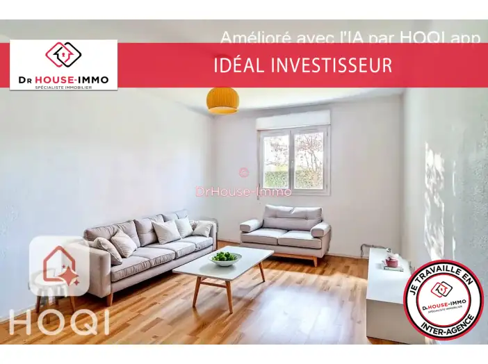 Appartement 1 pièce de 22 m² - Pessac (33600)