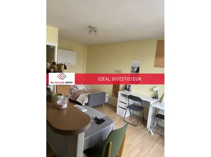 Appartement 1 pièce de 23 m² - Tours (37000)