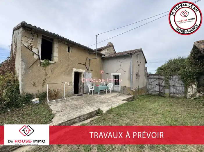 Maison 3 pièces de 65 m² - Chouppes (86110)