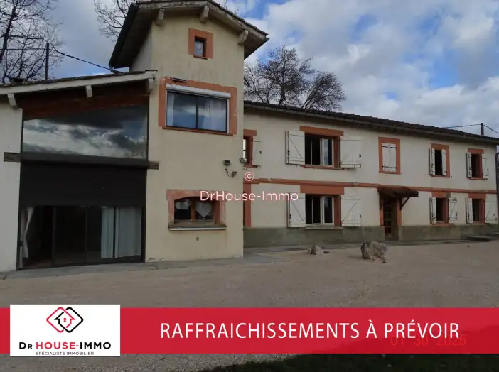 Maison 6 pièces de 180 m² - Poucharramet (31370)