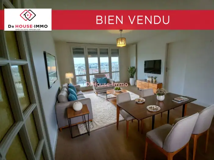 Appartement 3 pièces de 73 m² - Orléans (45000)