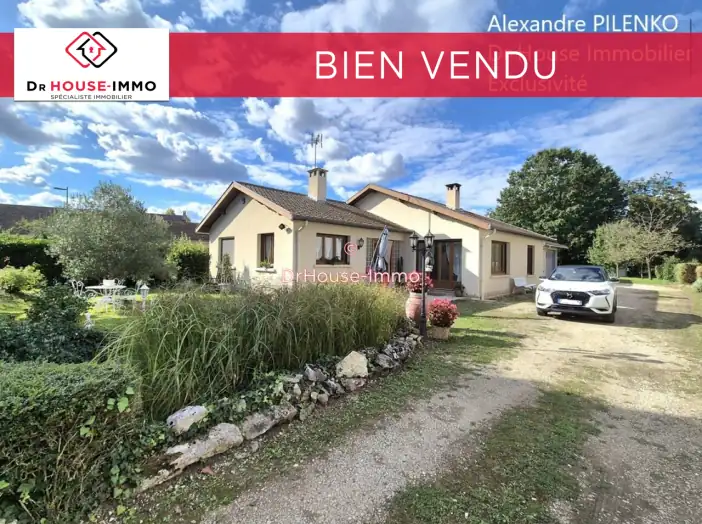 Maison 6 pièces de 160 m² - Gergy (71590)