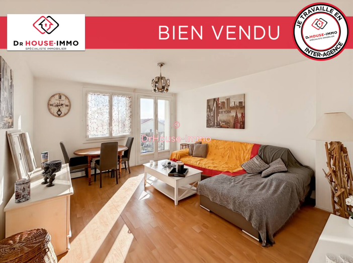 Appartement de 57m² - 3 pièces