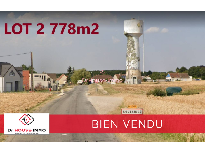 Terrain de 741m²