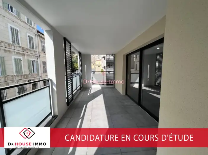 Appartement 2 pièces de 45 m² - Marseille (13006)