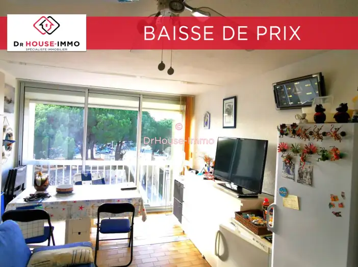 Appartement 2 pièces de 25 m² - Le Grau-du-Roi (30240)