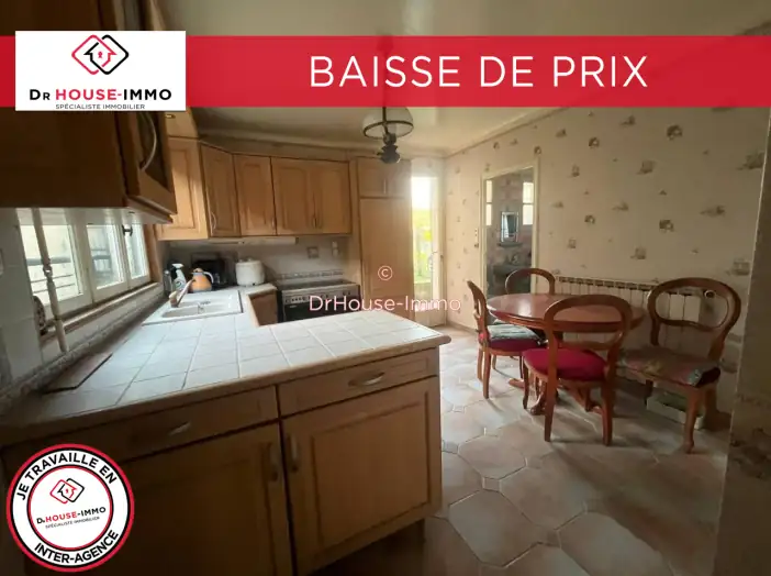 Maison 3 pièces de 80 m² - Houdain (62150)