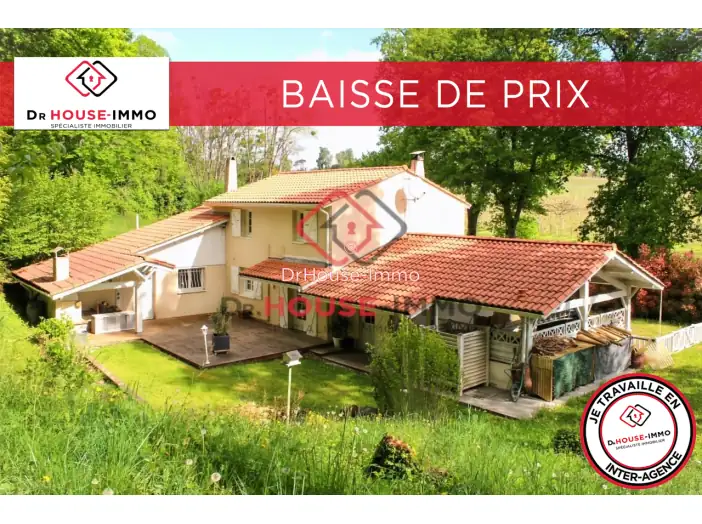 Maison 6 pièces de 140 m² - Tabanac (33550)