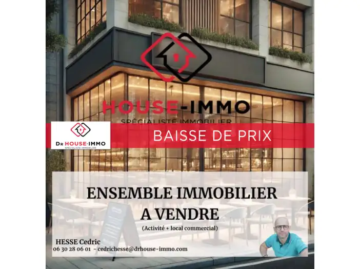 Commerce 9 pièces de 200 m² - Paimbœuf (44560)