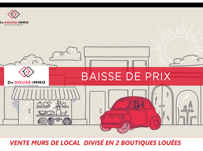 Immeuble de 46m² - 2 pièces