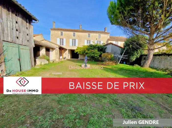 Maison 14 pièces de 337 m² - Brioux-sur-Boutonne (79170)