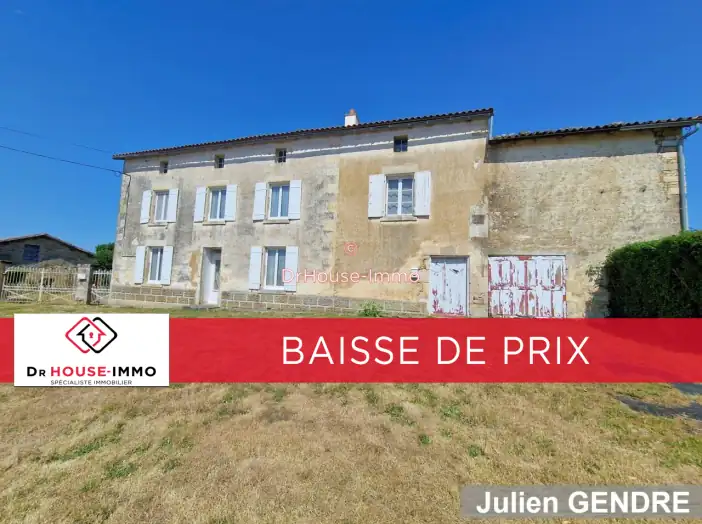 Maison 5 pièces de 136 m² - Mazières-sur-Béronne (79500)