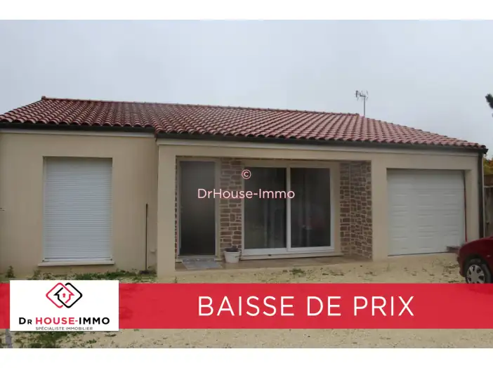 Maison 4 pièces de 80 m² - Aumagne (17770)