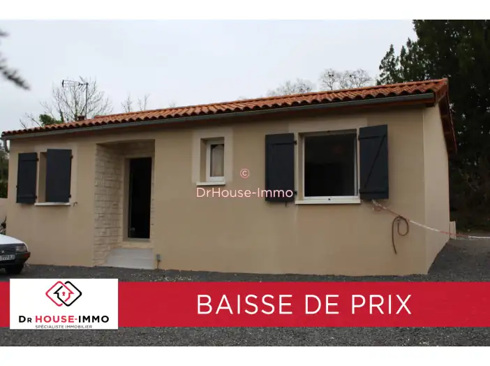 Maison 3 pièces de 62 m² - Roullet-Saint-Estèphe (16440)