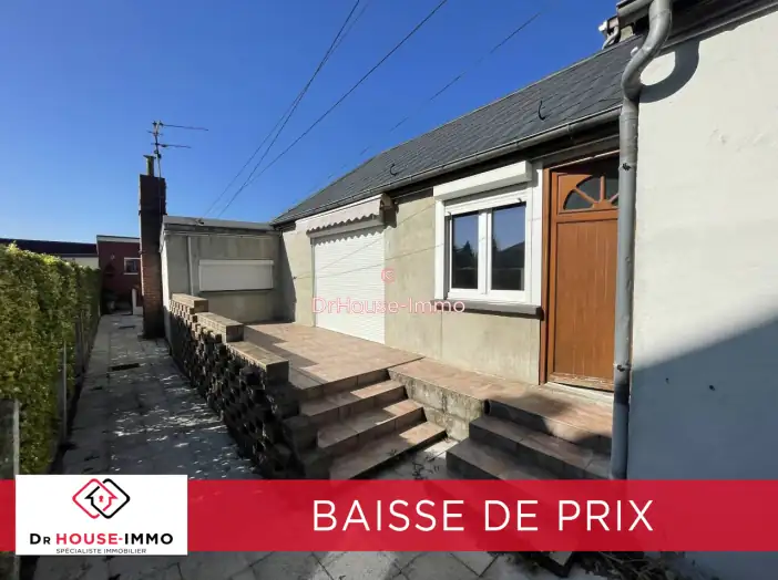 Maison 5 pièces de 70 m² - Quiévrechain (59920)