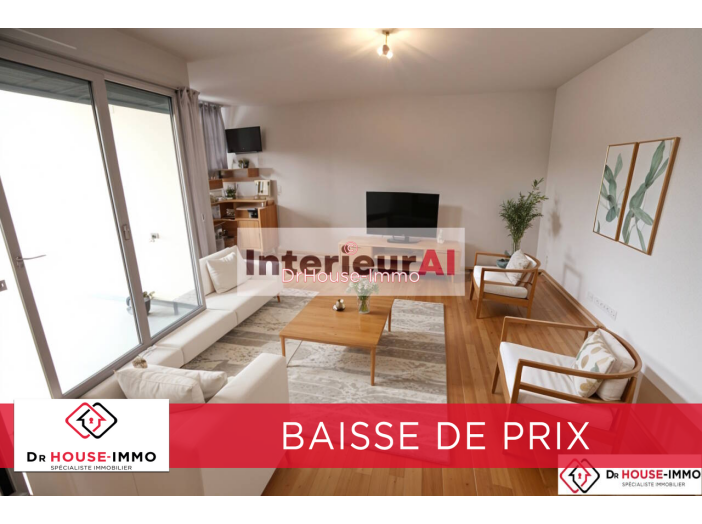 Appartement de 70m² - 3 pièces