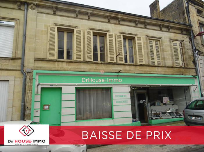Immeuble 9 pièces de 220 m² - Saint-André-de-Cubzac (33240)