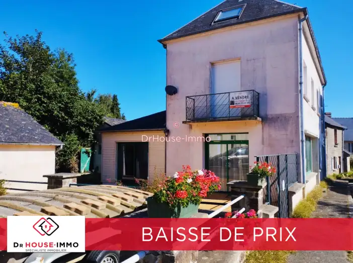 Immeuble 8 pièces de 232 m² - Saint-Loup-du-Gast (53300)