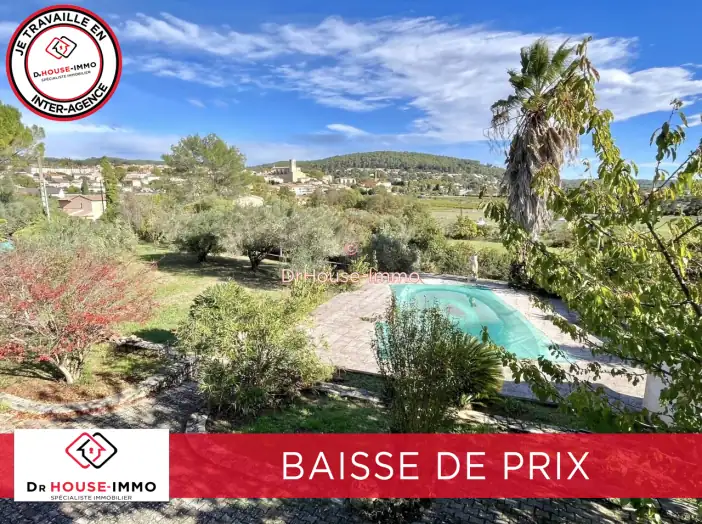 Maison 6 pièces de 136 m² - Lorgues (83510)