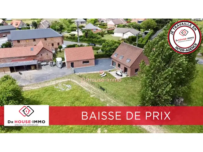 Maison 6 pièces de 134 m² - Jolimetz (59530)