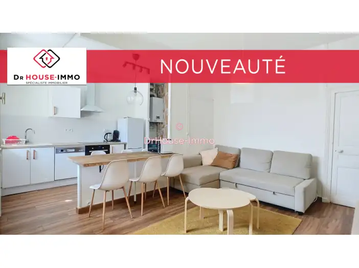 Appartement 3 pièces de 52 m² - Périgueux (24000)