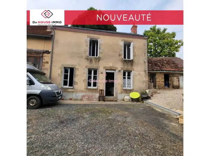 Maison 3 pièces de 64 m² - Lourdoueix-Saint-Michel (36140)