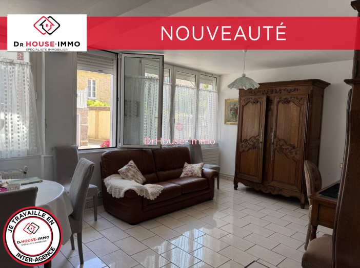 Maison 4 pièces de 75 m² - Saint-Aubin-sur-Mer (14750)