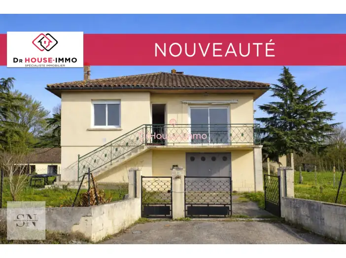 Maison 4 pièces de 80 m² - Lédat (47300)