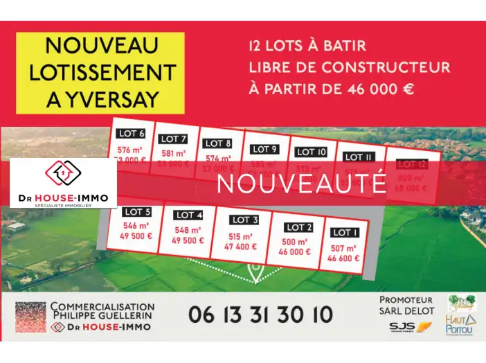 Bien immobilier de 500 m² - Yversay (86170)