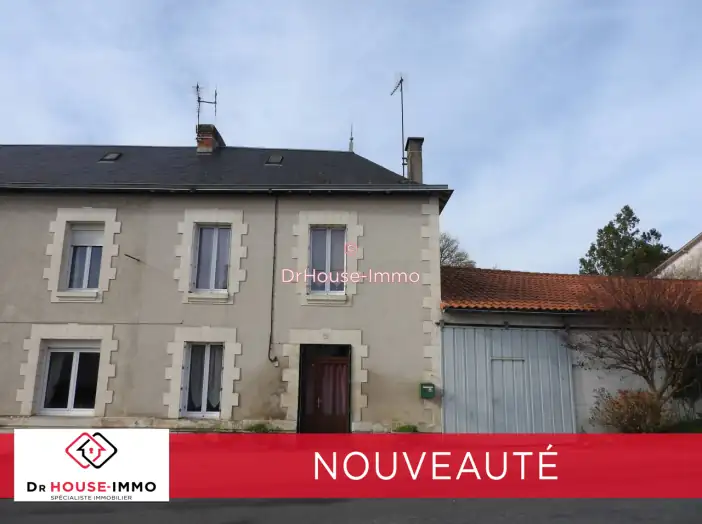 Maison 5 pièces de 94 m² - Saint-Martin-l'Ars (86350)
