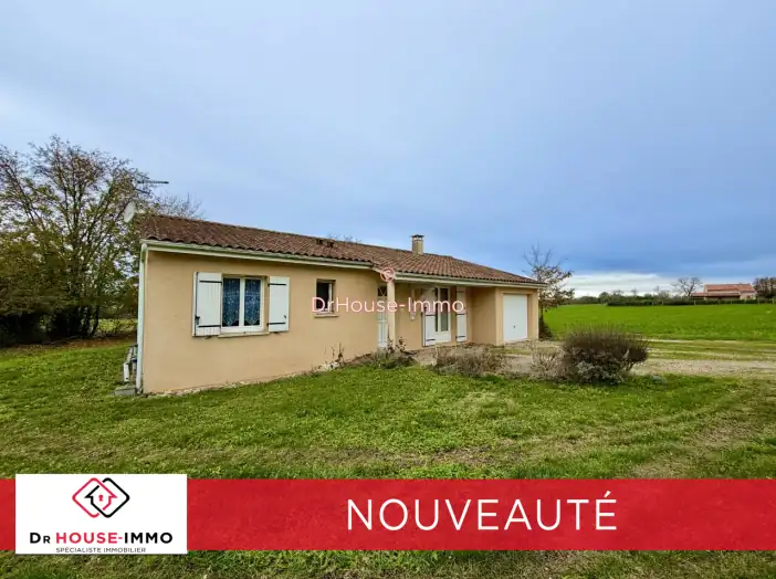 Maison 5 pièces de 82 m² - Ribérac (24600)