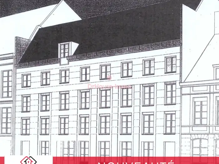 Immeuble 45 pièces de 1 286 m² - Lille (59000)