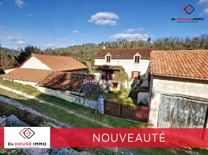 Maison 6 pièces de 130 m² - Brantôme (24310)