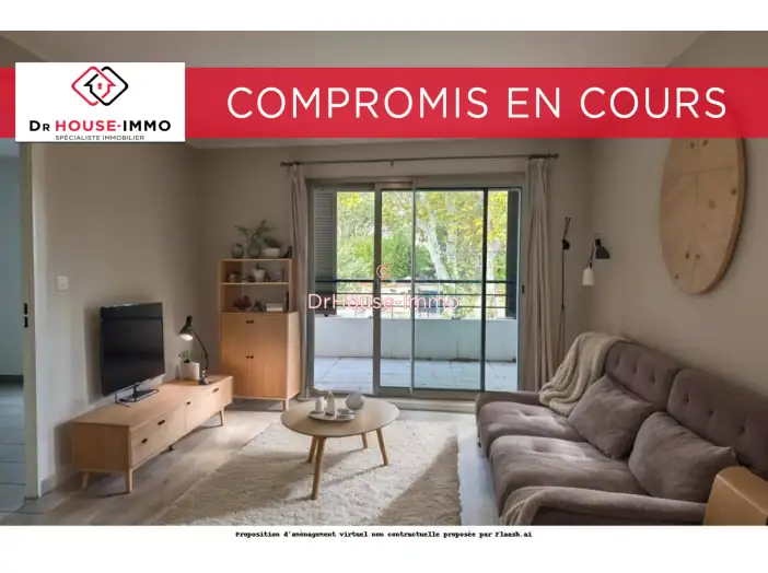 Appartement 2 pièces de 40 m² - Marseille (13011)