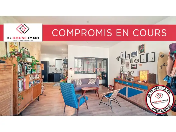 Appartement 3 pièces de 80 m² - Bordeaux (33000)