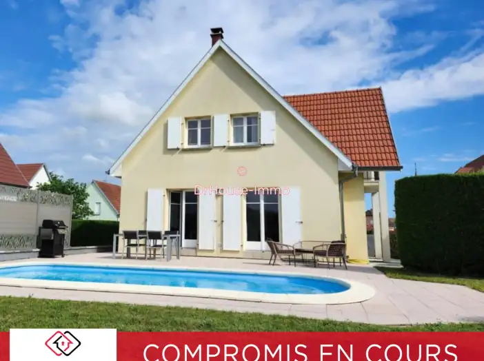 Maison 6 pièces de 117 m² - Blodelsheim (68740)