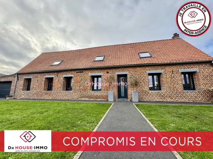 Maison 6 pièces de 162 m² - Jolimetz (59530)