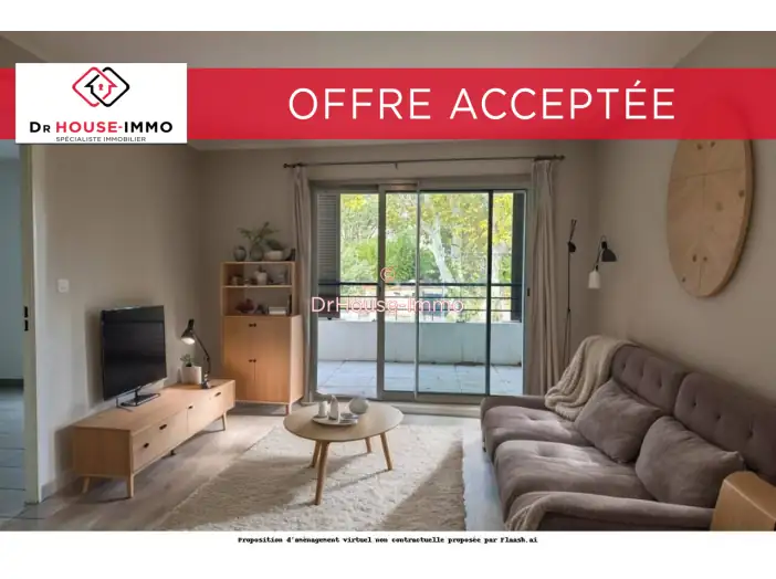 Appartement 2 pièces de 40 m² - Marseille (13011)