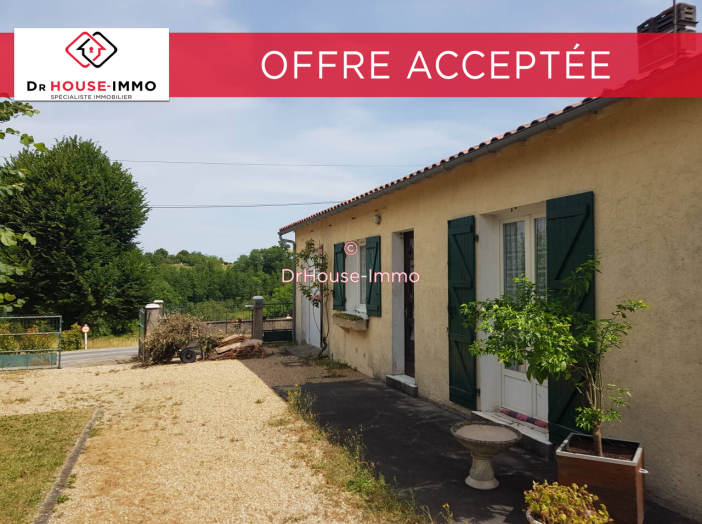 Maison 6 pièces de 90 m² - Ribérac (24600)