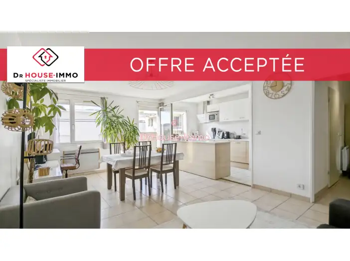 Appartement 3 pièces de 68 m² - Lyon (69008)