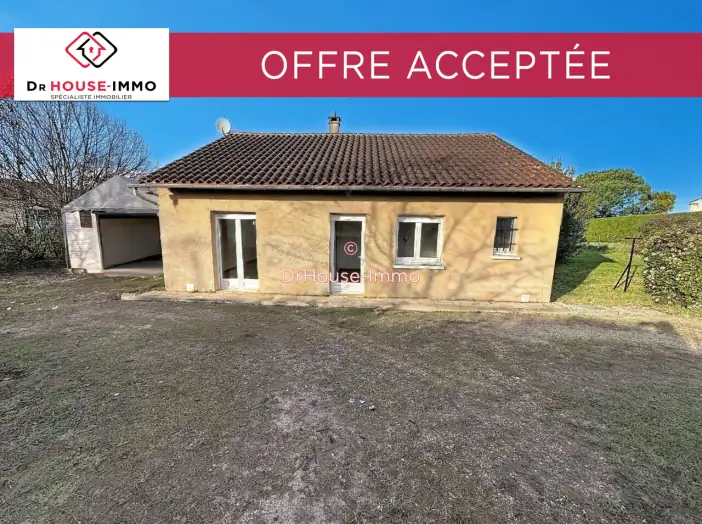 Maison 4 pièces de 73 m² - Creysse (24100)