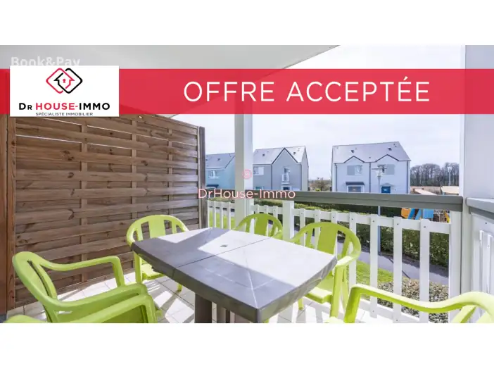 Appartement 3 pièces de 43 m² - Courseulles-sur-Mer (14470)