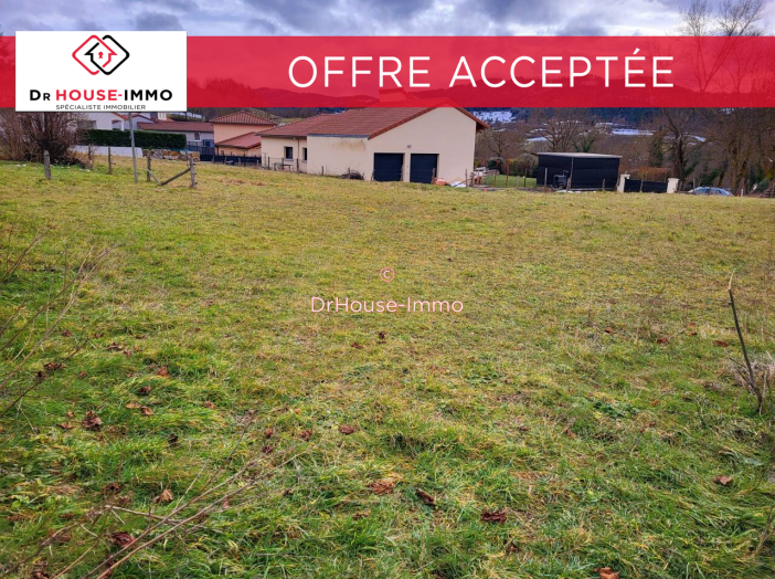 Terrain de 649m²