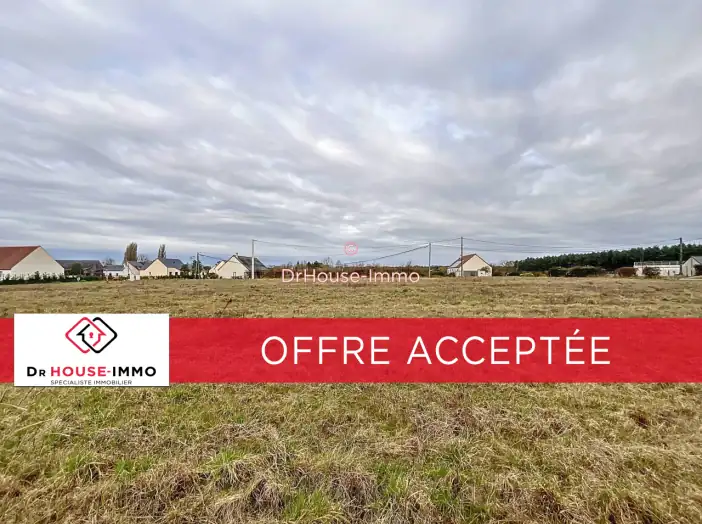 Terrain de 1 220 m² - Courcelles-de-Touraine (37330)